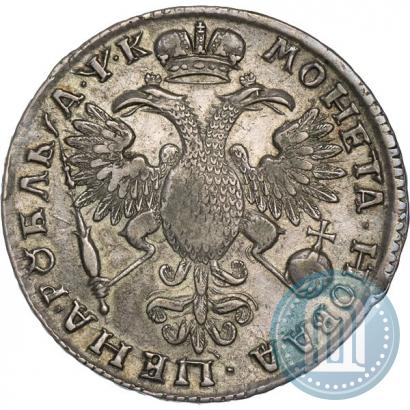 Фото 1 рубль 1720 года  "Портрет в латах"