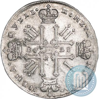 Фото 1 рубль 1728 года  "Тип 1727"