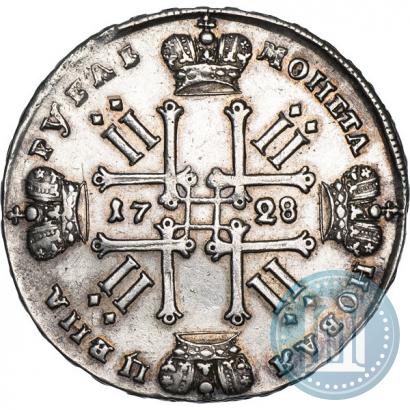 Фото 1 рубль 1728 года  "Тип 1728"