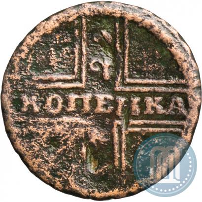 Фото 1 копейка 1729 года МОСКВА 