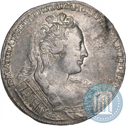 Фото 1 рубль 1730 года  