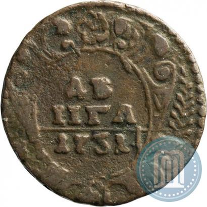 Фото Денга 1731 года  