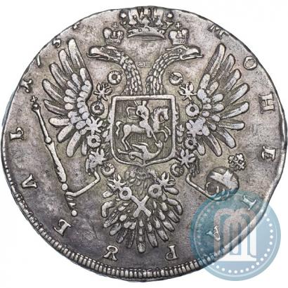 Фото 1 рубль 1734 года  "Тип 1734 года"