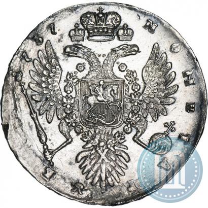 Фото 1 рубль 1737 года  "Тип 1735 года"