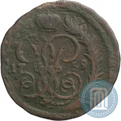 Фото 2 копейки 1759 года  "Номинал под Св. Георгием"