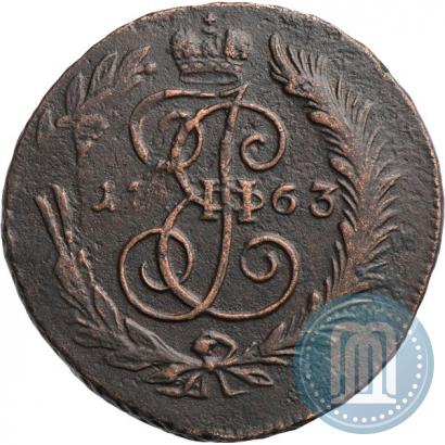 Фото 2 копейки 1763 года СПМ 