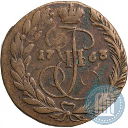 Фото 2 копейки 1763 года ЕМ 