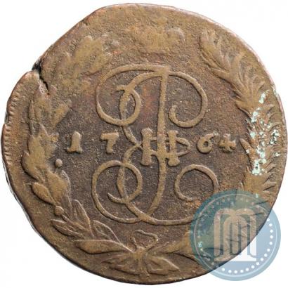 Фото 5 копеек 1764 года ММ 