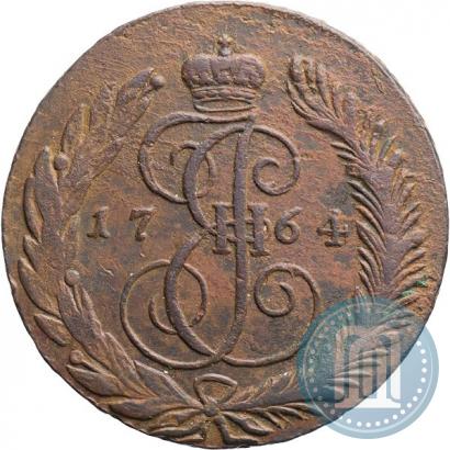 Picture 5 kopecks 1764 year СМ 