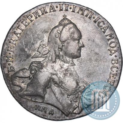 Picture 1 rouble 1765 year ММД-EI 