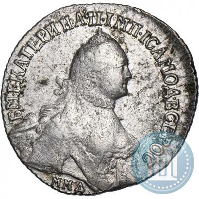 Фото Полуполтинник 1765 года ММД-EI-Т.I. 