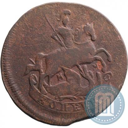 Picture 1 kopeck 1766 year ММ 