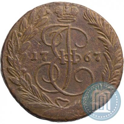 Фото 2 копейки 1767 года ЕМ 
