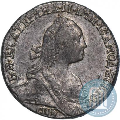 Picture Grivennik 1768 year СПБ 