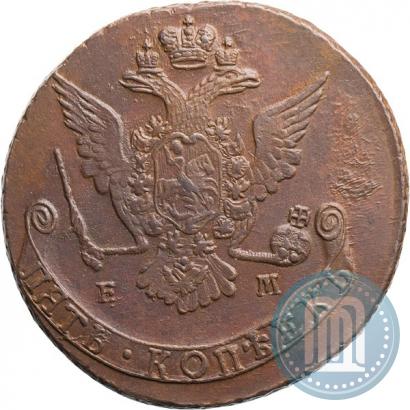 Picture 5 kopecks 1768 year ЕМ 