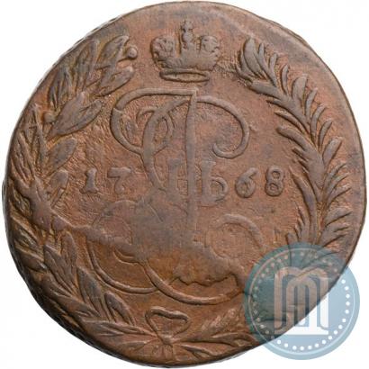 Picture 2 kopecks 1768 year ЕМ 