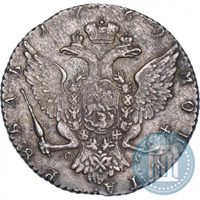 Picture 1 rouble 1769 year СПБ-СА 
