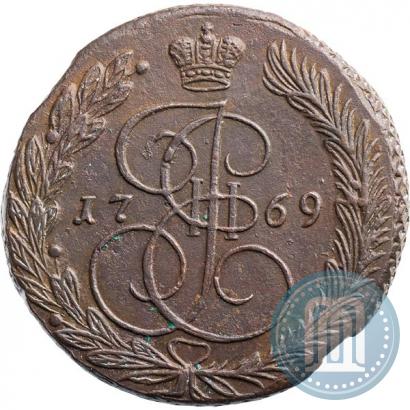 Picture 5 kopecks 1769 year ЕМ 