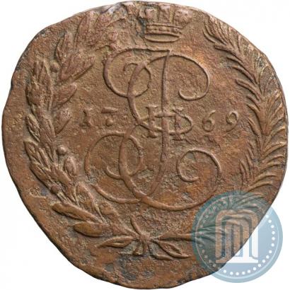 Фото 2 копейки 1769 года ЕМ 