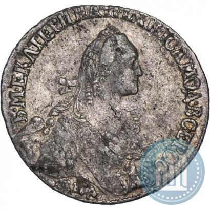Фото Полуполтинник 1770 года ММД-ДМ 