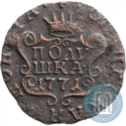 Фото Полушка 1771 года КМ 