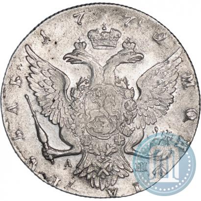 Picture 1 rouble 1772 year СПБ-АШ 
