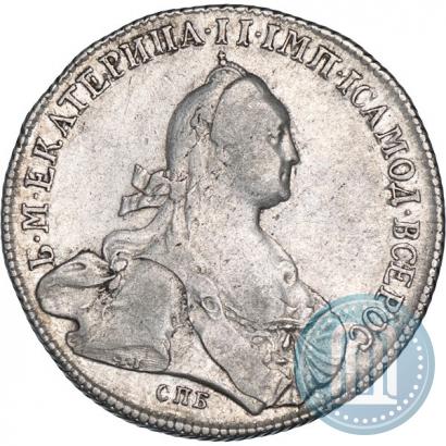 Picture 1 rouble 1773 year СПБ-ЯЧ-Т.I. 