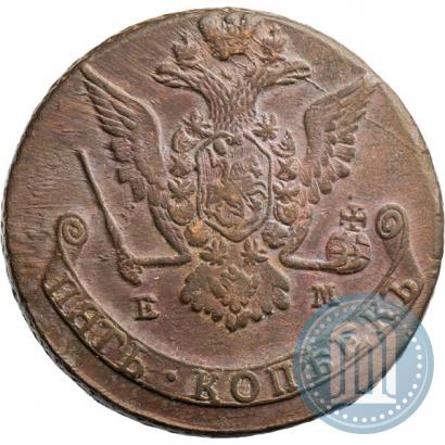 Фото 5 копеек 1773 года ЕМ 