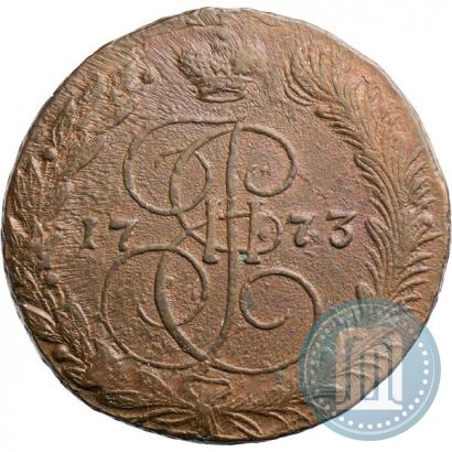 Фото 5 копеек 1773 года ЕМ 