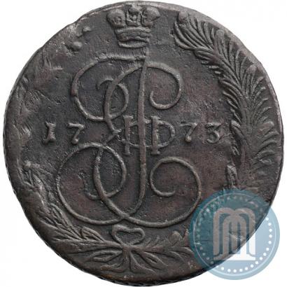 Фото 5 копеек 1773 года ЕМ 