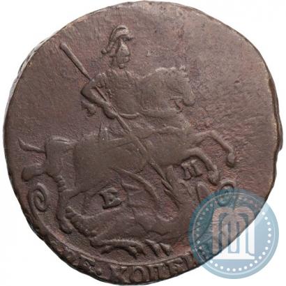 Фото 2 копейки 1774 года ЕМ 