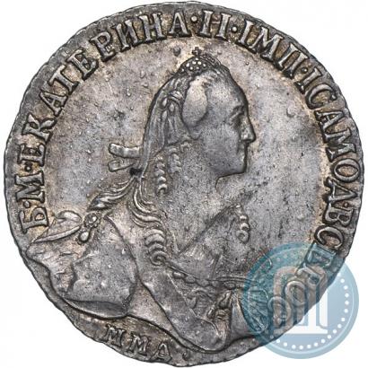 Фото Полуполтинник 1775 года ММД-СА 