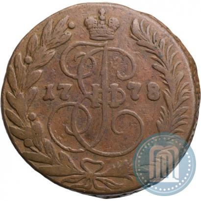 Фото 2 копейки 1778 года ЕМ 