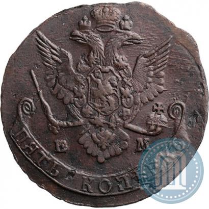 Фото 5 копеек 1779 года ЕМ 