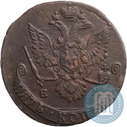 Фото 5 копеек 1779 года ЕМ 