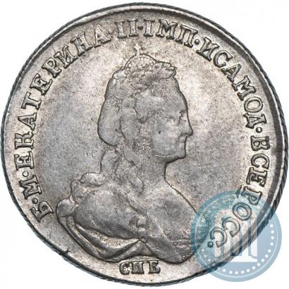 Фото Полуполтинник 1781 года СПБ-АГ 