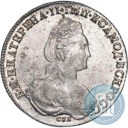 Фото 1 рубль 1782 года СПБ-ИЗ 