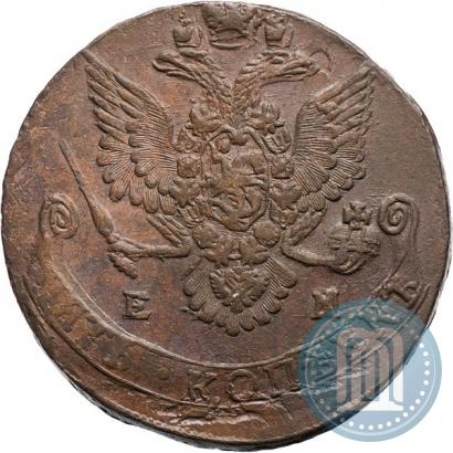 Фото 5 копеек 1782 года ЕМ 
