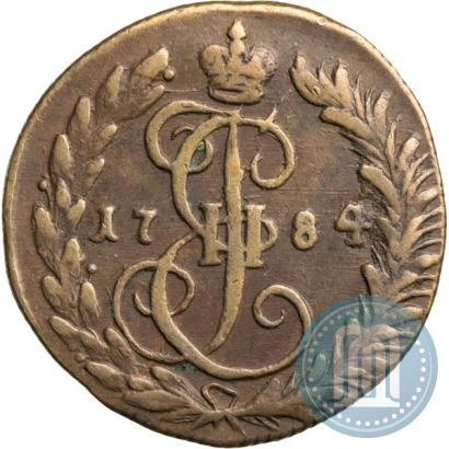 Фото Денга 1784 года КМ 