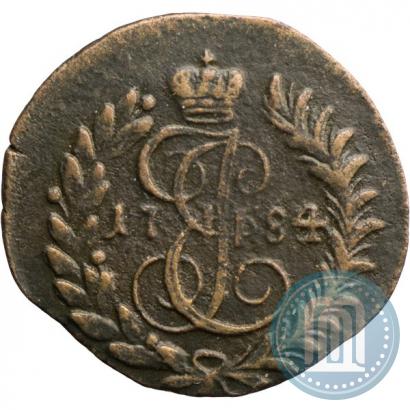 Фото Полушка 1784 года КМ 