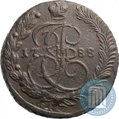 Picture 5 kopecks 1788 year ЕМ 