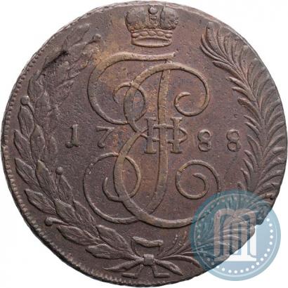 Picture 5 kopecks 1788 year ТМ 