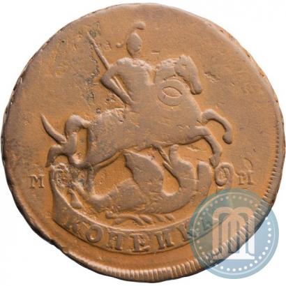 Picture 1 kopeck 1788 year ММ 
