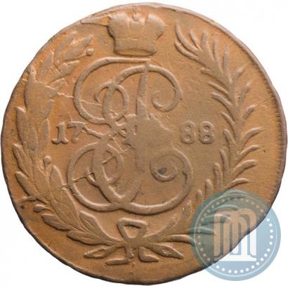 Picture 1 kopeck 1788 year ММ 
