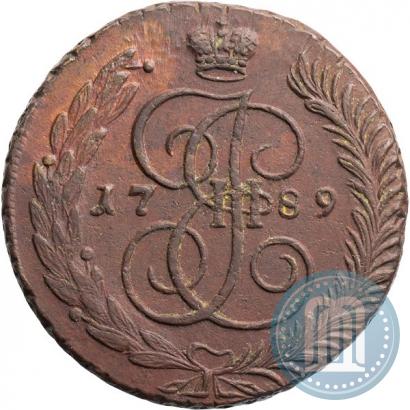 Picture 5 kopecks 1789 year АМ 
