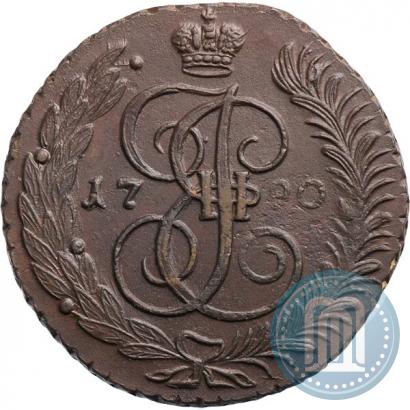 Фото 5 копеек 1790 года АМ 