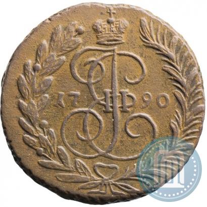 Picture 2 kopecks 1790 year ЕМ 