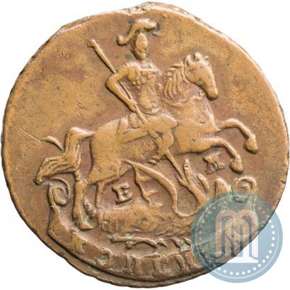 Picture 1 kopeck 1790 year ЕМ 
