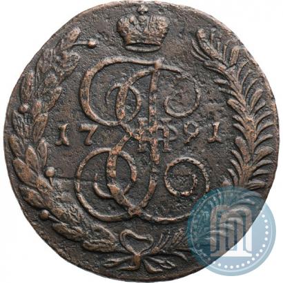 Picture 5 kopecks 1791 year АМ 