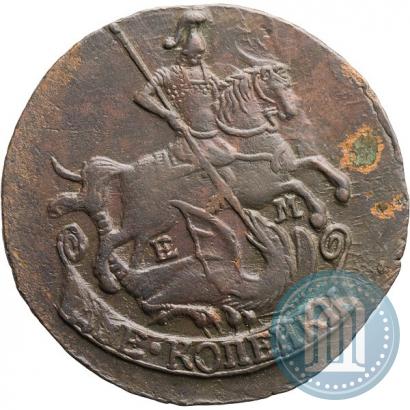 Picture 2 kopecks 1791 year ЕМ 